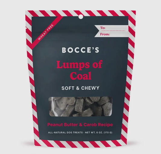 Bocce's Bakery Lumps of Coal 6oz Soft & Chewy Dog Treats